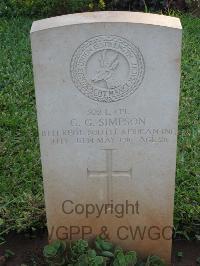 Dar Es Salaam War Cemetery - Simpson, George Gilchrist